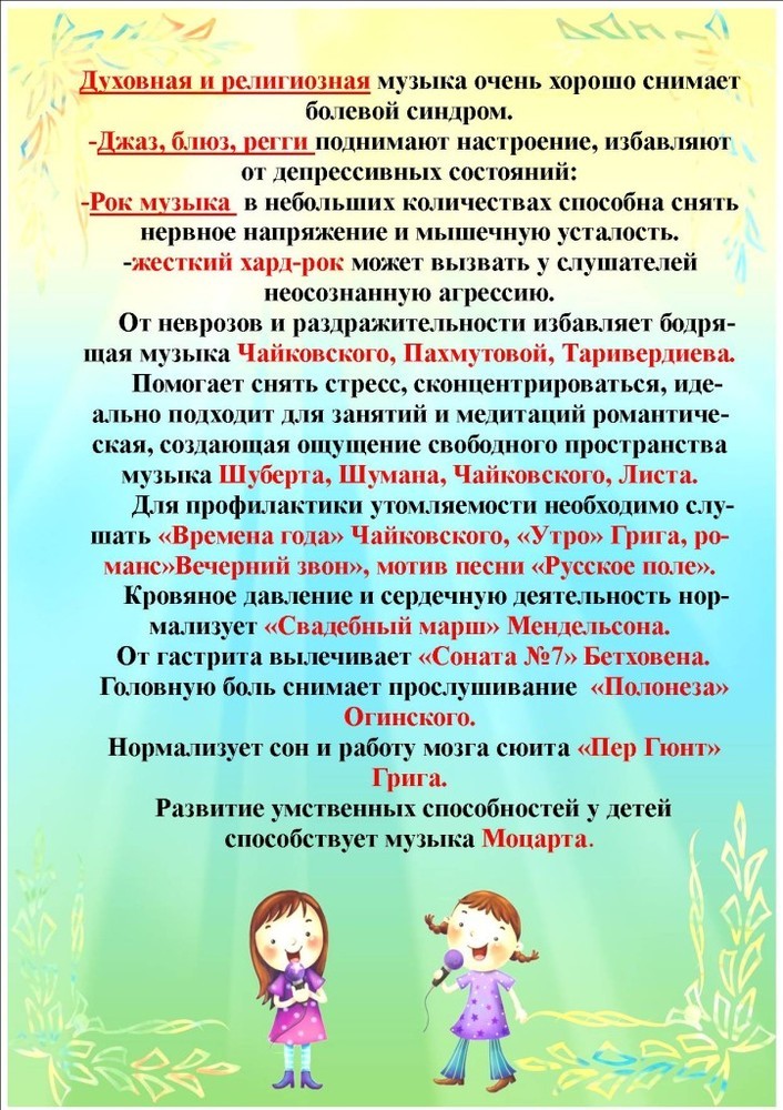 Виды музыки
