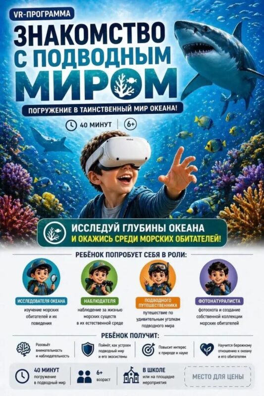 Путешествий в мир развлечений, игр и экспериментов