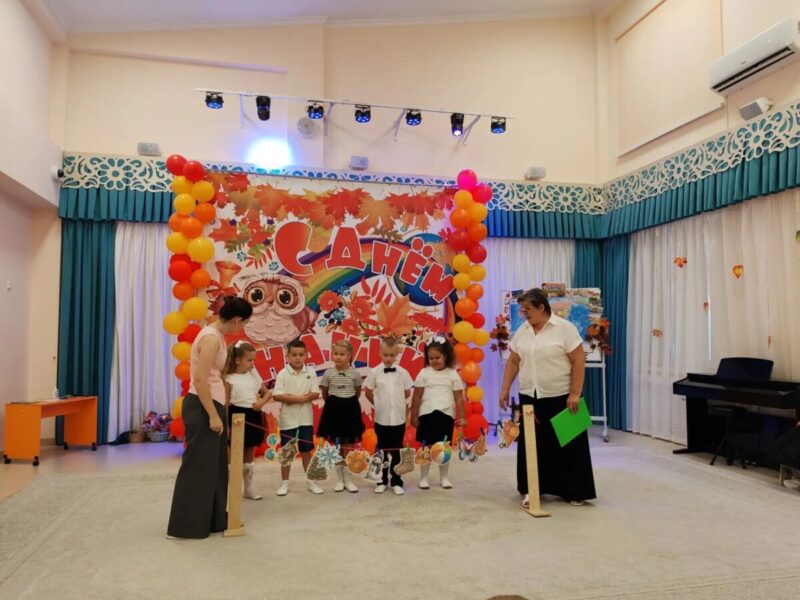 День знаний в нашем детском саду старт нового учебного года