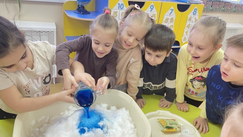 Снежные открытия группы «Капельки»!