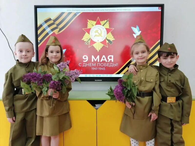 Ребята из группы «Родничок» провели особенный проект, посвящённый Дню Победы!