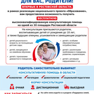 Важная информация для родителей