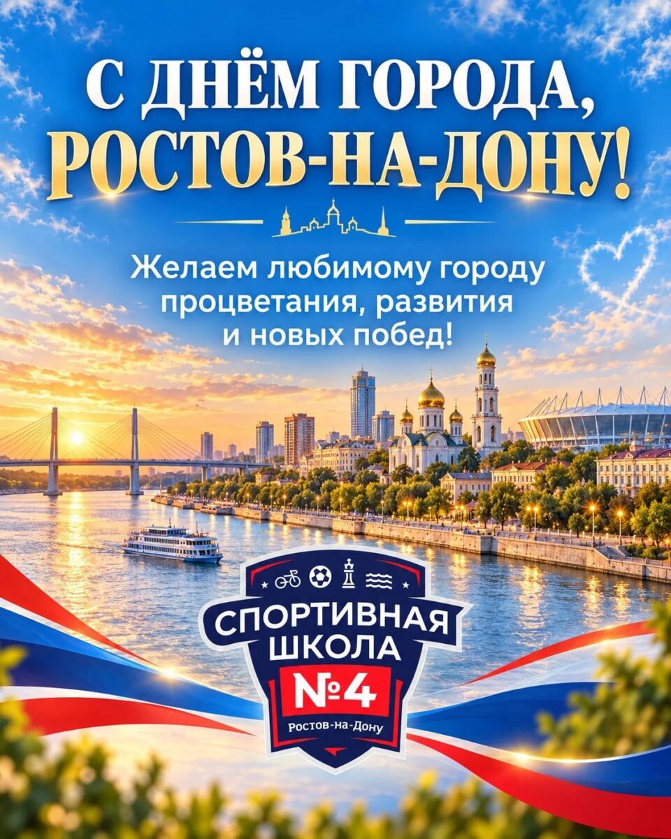 С Днём города, любимый Ростов-на-Дону!