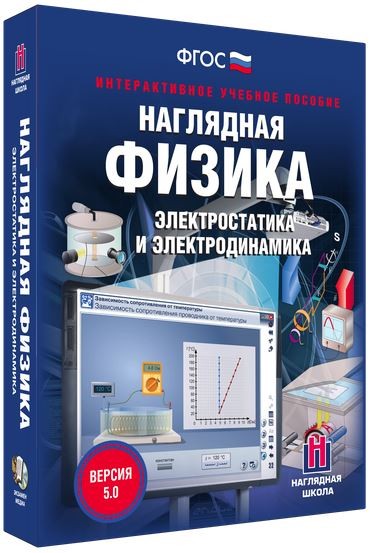 Интерактивное учебное пособие "Наглядная физика. Электростатика и электродинамика"