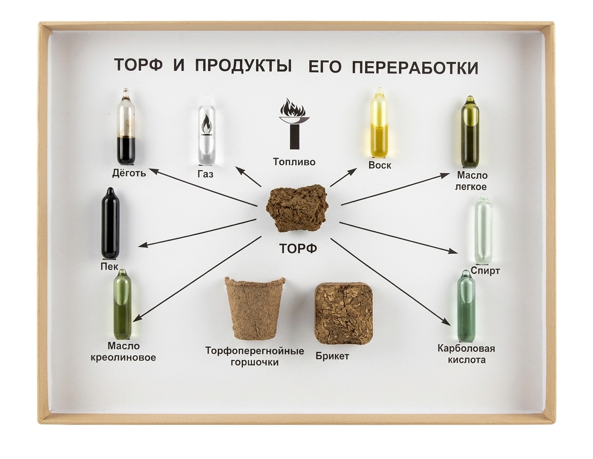 Коллекция "Торф и продукты его переработки"