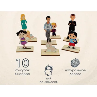 Тематические фигурки - Семья и Люди (10 шт)
