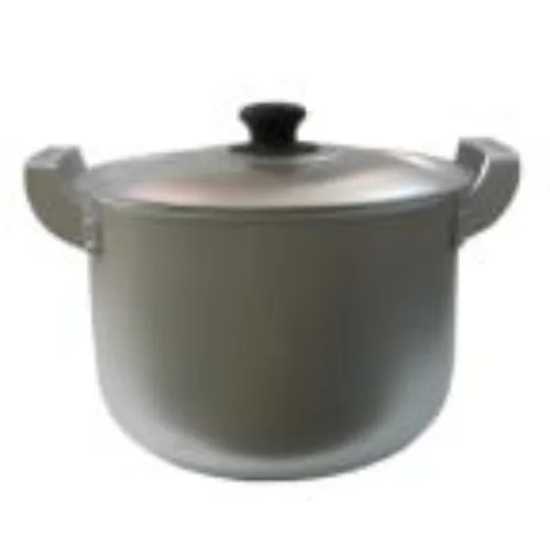 Кастрюля (алюм.)  6,0 л., с 2-мя алюм. Ручками
