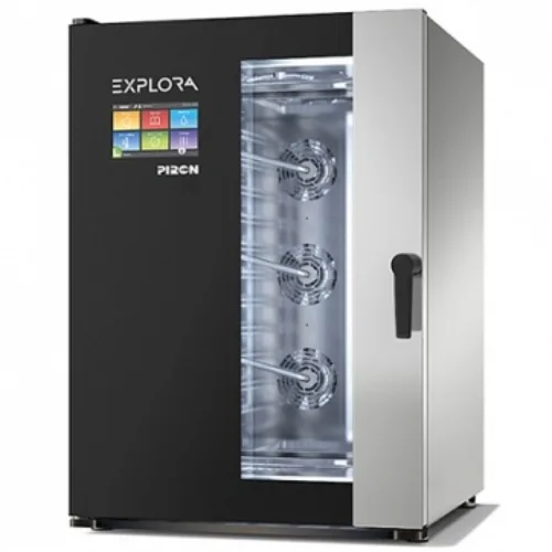Пароконвектомат PIRON (10 GN1/1 или 600х400, 17.9кВт, 860x960(1020)x1260(1270) мм
