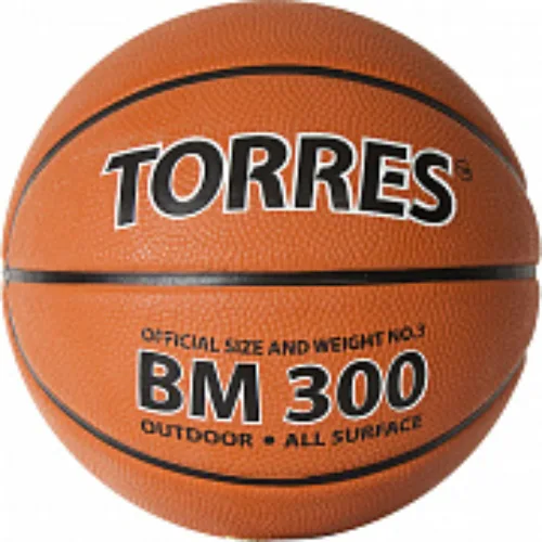 Мяч баскетбольный "TORRES BM300".Размер 3