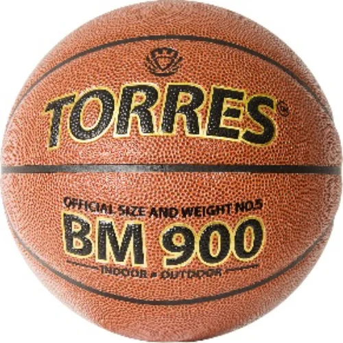 Мяч баскетбольный TORRES BM900 B32035. Размер 5
