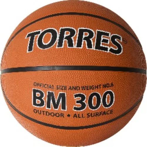 Мяч баскетбольный «TORRES BM300».Размер 6