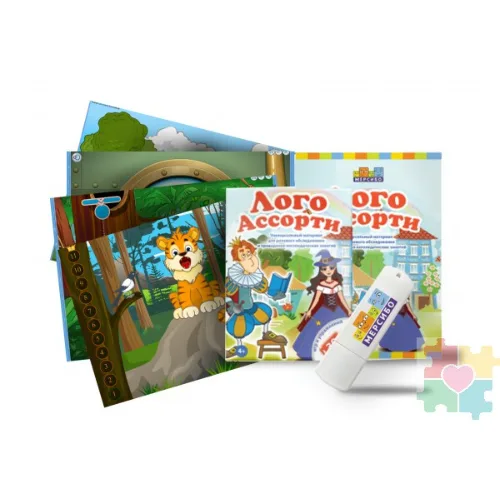 Развивающие обучающие логопедические игры на флешке "ЛогоАссорти"