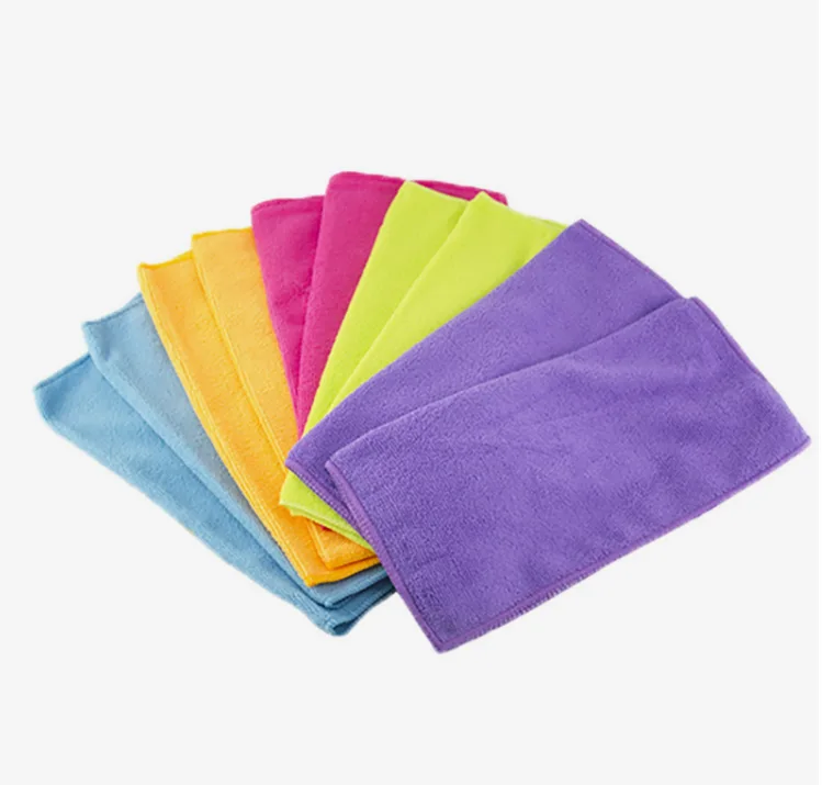 Салфетки микрофибра для уборки, 30х30 см, 10 шт