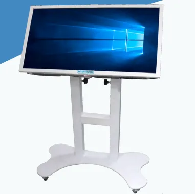 Интерактивная панель с мобильной стойкой, 43 дюйма Windows 10 Pro