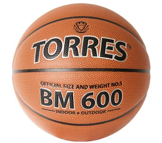 Мяч баскетбольный TORRES BM600 Размер 5