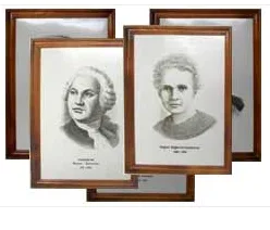 Портреты химиков (8 портретов)