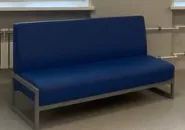 Диван на металл каркасе
