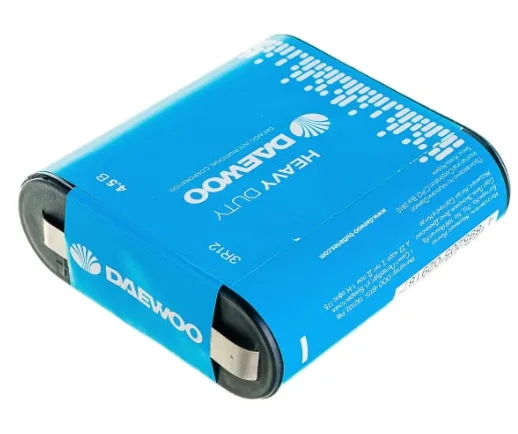 Солевая батарейка Daewoo 3R12 Heavy Duty Shrink-1