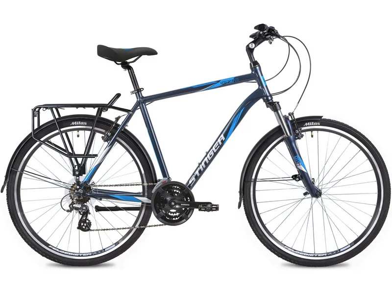 Велосипед STINGER HORIZONT STD V 700C 28" (2021) 21 ск