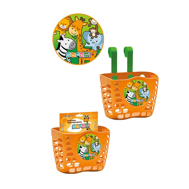 Велокорзина TRIX Safari 12"-16" 190х125х140 оранжевая