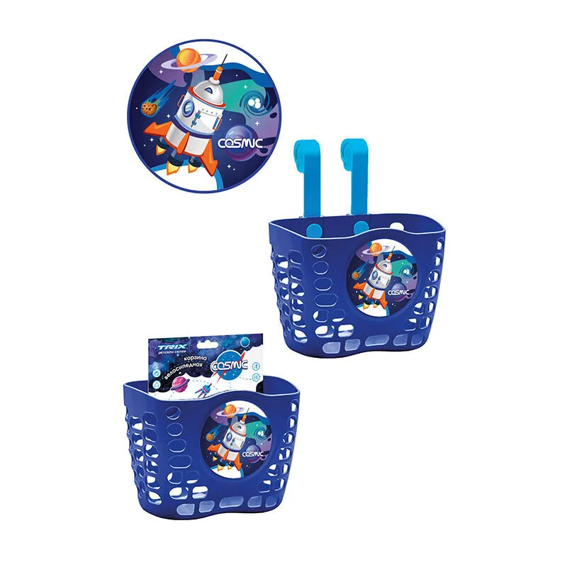 Велокорзина TRIX Cosmic 12"-16" 190х125х140 синяя