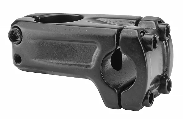 Вынос руля DTS-521 BMX для безрезьб. рул. колонки 1-1/8" х 48мм х 22,2мм, алюм. чёрн. алюм/чёрн