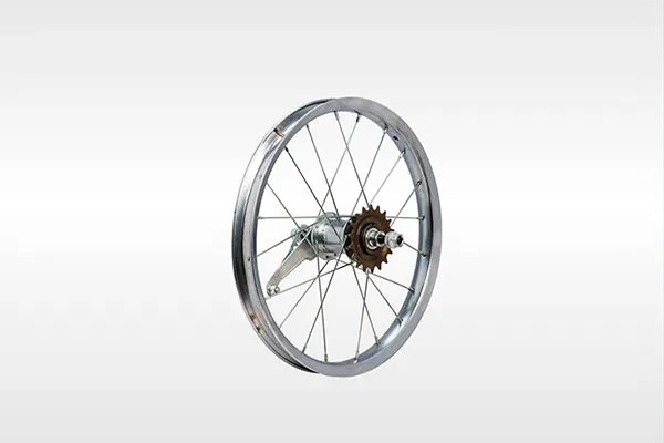 Колесо в сборе 16" AL, одностеночное заднее 20Н, 1ск., тормозная втулка X47122