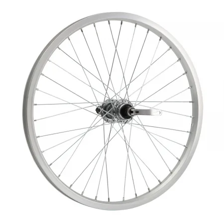 Колесо в сборе 24" AL, двустеночное заднее 32 отв., под трещётку 6-8 ск., V-Brake X95076