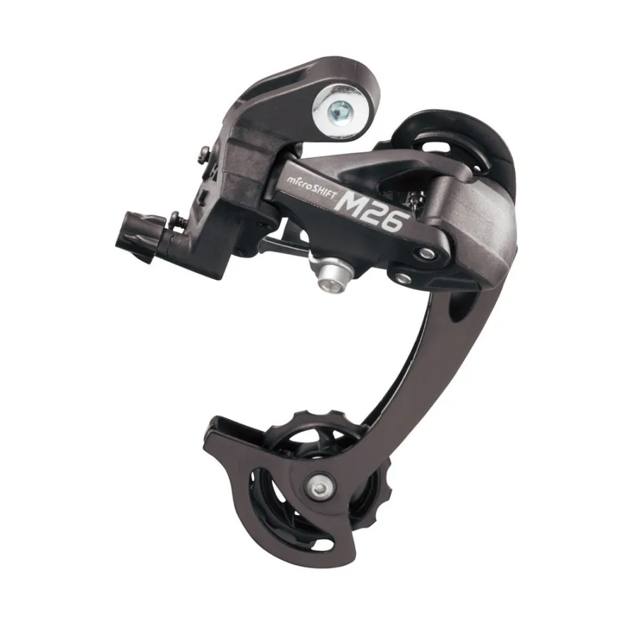 Переключатель скоростей задний Microshift RD-M26L 7-8 скоростей чёрный под болт