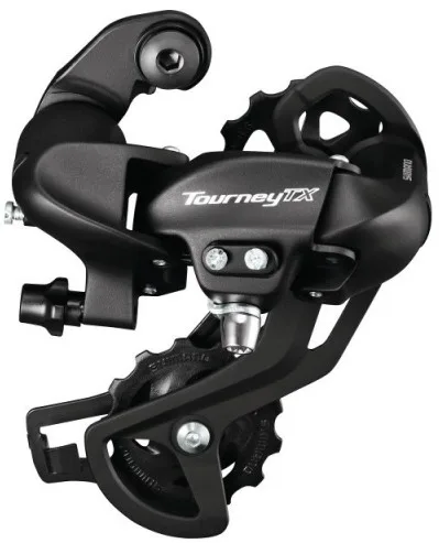 Переключатель скоростей задний SHIMANO Tourney TX800 SGS.7/8 скоростей, крепление на болт
