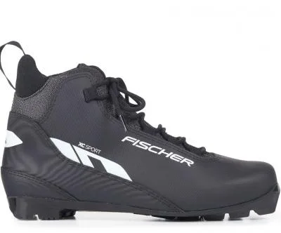 Ботинки лыжные FISCHER XC SPORT BLACK NNN (2020)