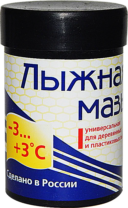 Мазь лыжная сцепления GEKARS темп. +3-3С 35 гр. жёлтая