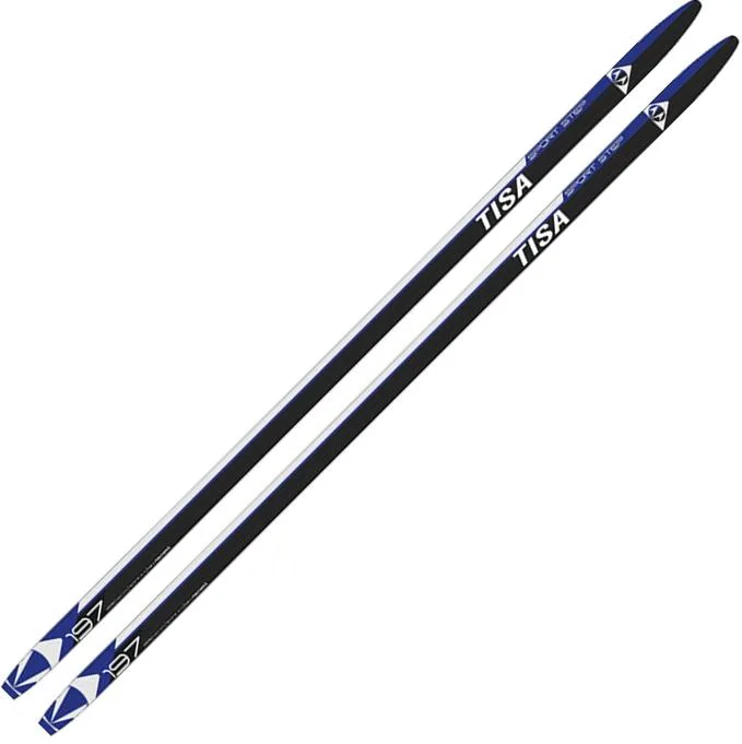 Пластиковые лыжи TISA SPORT STEP BLUE (2022)