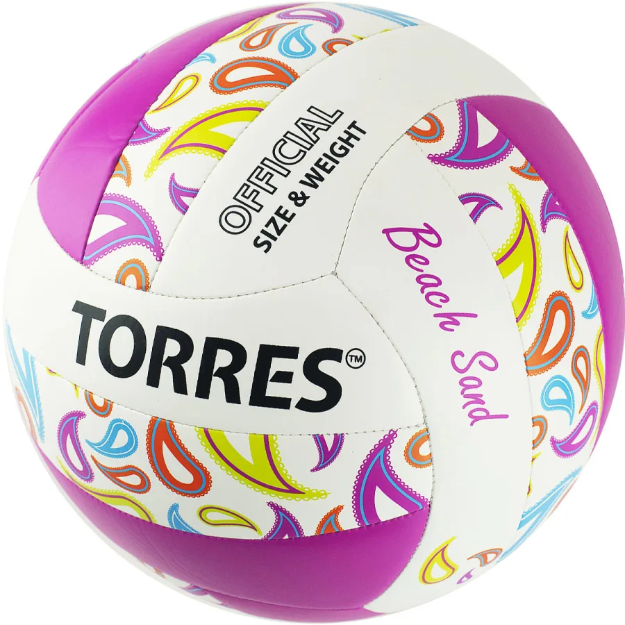 Мяч волейбольный пляжный Torres Beach Sand Pink