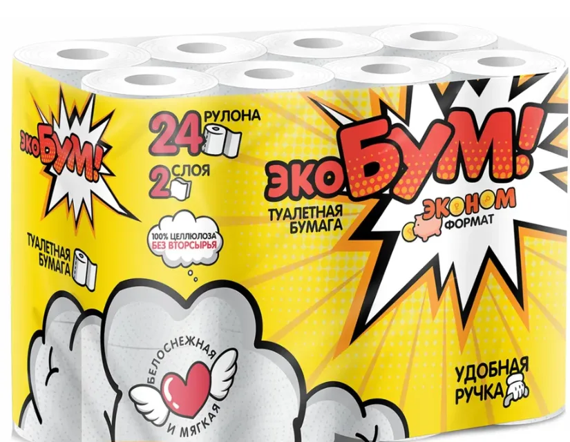 ЭкоБУМ Туалетная бумага
