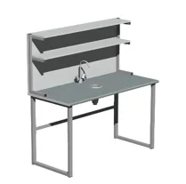 Стол демонстрационный для кабинета химии, 1500*600*760/1360