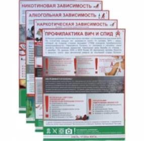 Комплект плакатов Здоровый образ жизни