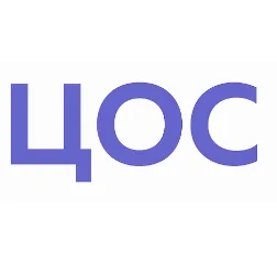 Псевдообъемные буквы "ЦОС"