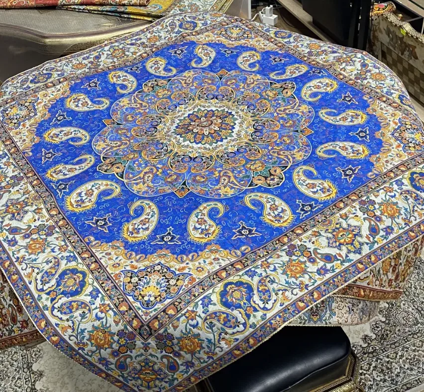Восточная скатерть "Персидский базар", 96x96см
