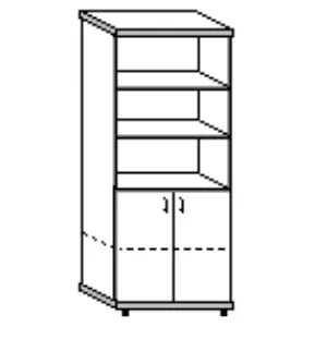 Шкаф для документов 802х414х1966мм