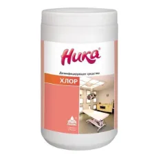 Дезинфицирующее средство Ника Хлор хлорные таблетки 1 кг (300 штук)