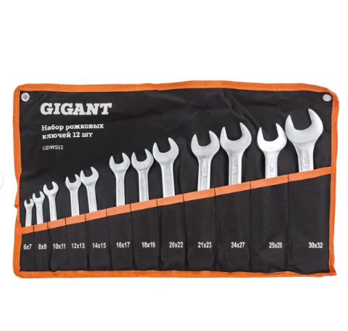 Набор рожковых ключей 12 шт Gigant GDW12