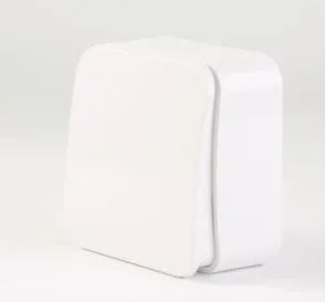 Выключатель одноклавишный накладной (наружный) КОМПЛЕКТ 2ШТ Schneider Electric (Systeme Electric) Blanca 10 А белый
