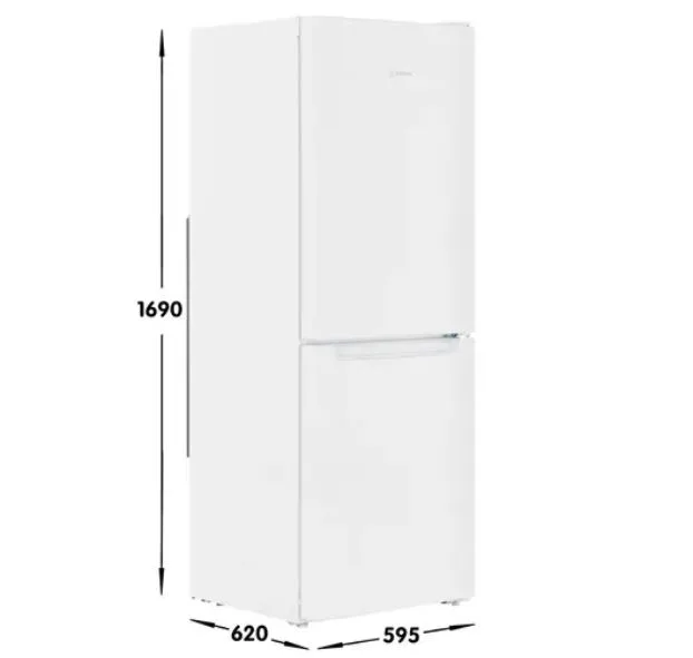 Холодильник с морозильником Indesit DS 316 W белый