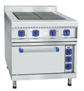 Плита 4-хкомфорочная электрическая с духовым шкафом 900 серии Abat ЭПК-48ЖШ-К-2/1 +
