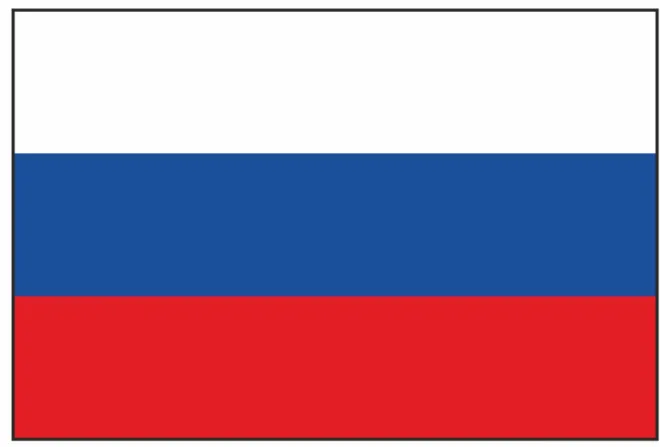 Флаг России, 150х100см с карманом, двухсторонний, атлас