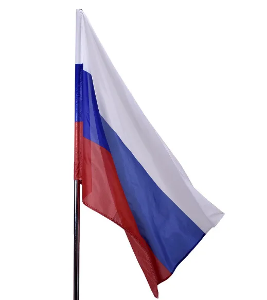 Флаг РФ 100х150 см, сетка