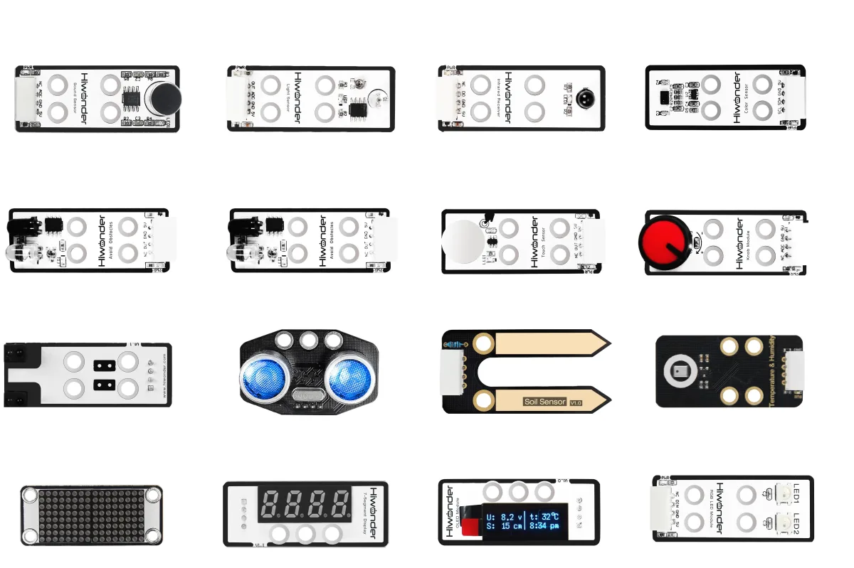 Универсальный комплект датчиков ко всей линейки конструкторов Техник