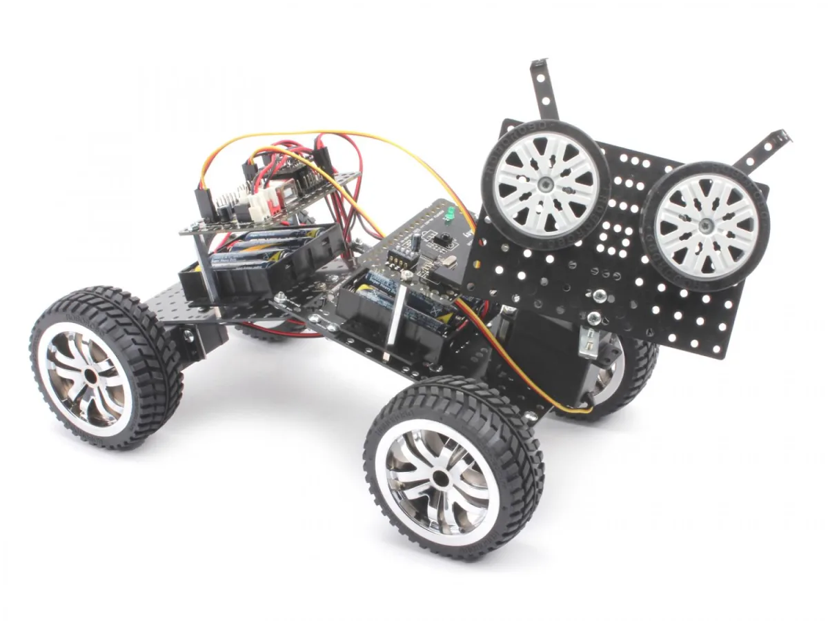 Ресурсный набор Robo Kit 2-3 для изучения колеcных роботов и STEM технологий к набору Robo kit 1