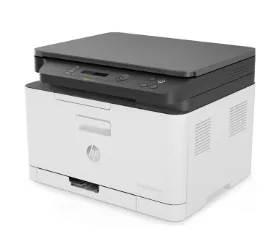 МФУ HP цветной принтер/сканер/копир A4 LAN Wi-Fi USB белый/серый